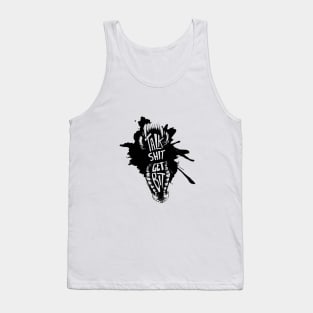 Talk Shit, Get Bit Tank Top